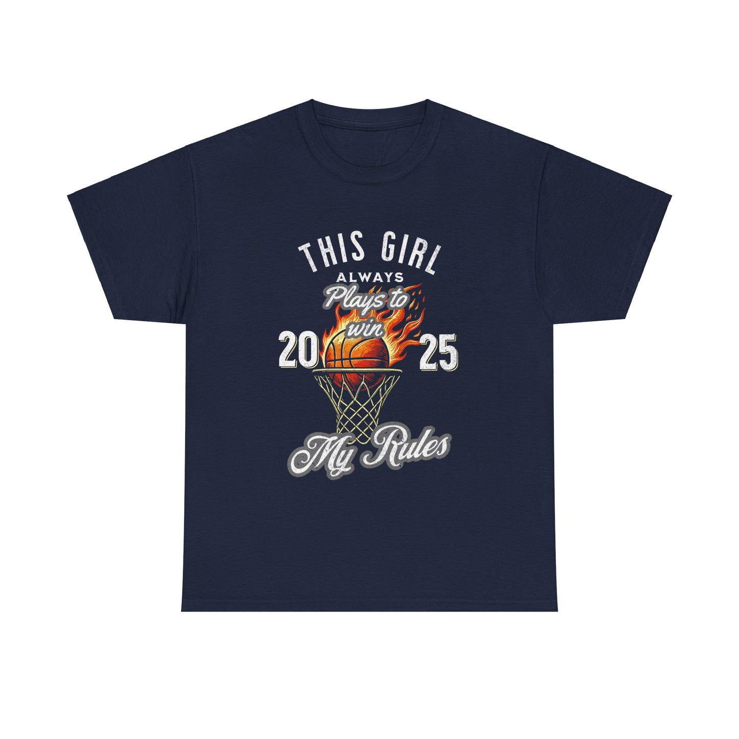 This Girl Plays To Win | My Rules T-Shirt