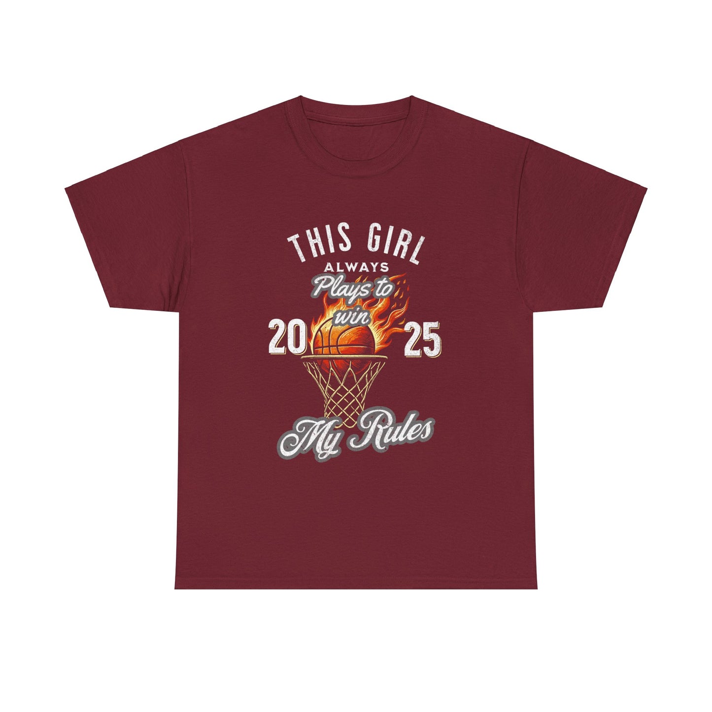 This Girl Plays To Win | My Rules T-Shirt