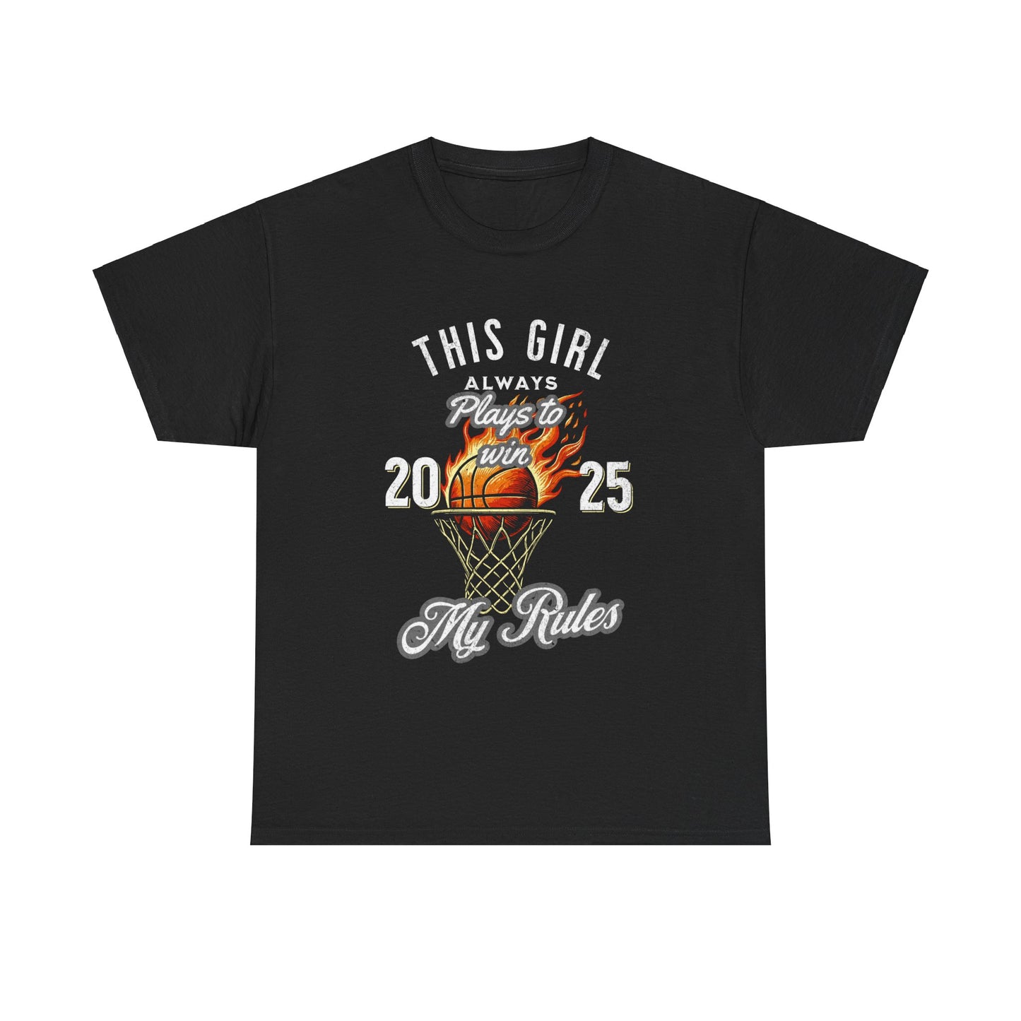 This Girl Plays To Win | My Rules T-Shirt