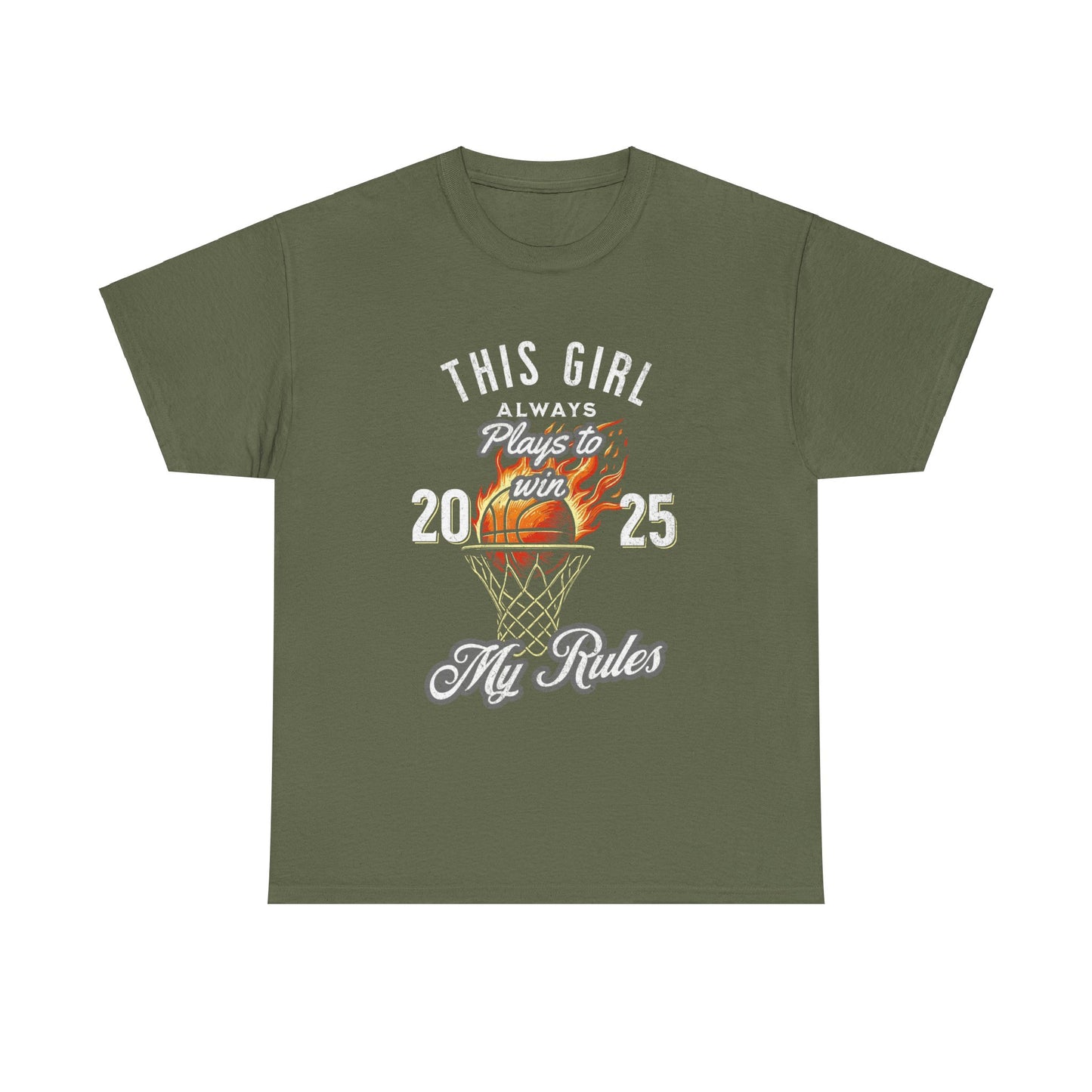 This Girl Plays To Win | My Rules T-Shirt